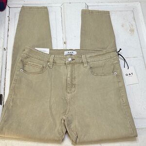 Oat New York Women's Tan Skinny Jeans
